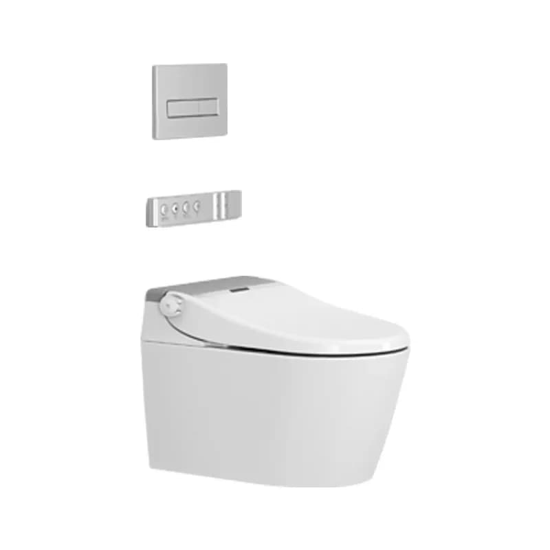 Japanese wall-mounted integrated smart toilet, household concealed automatic open wall toilet