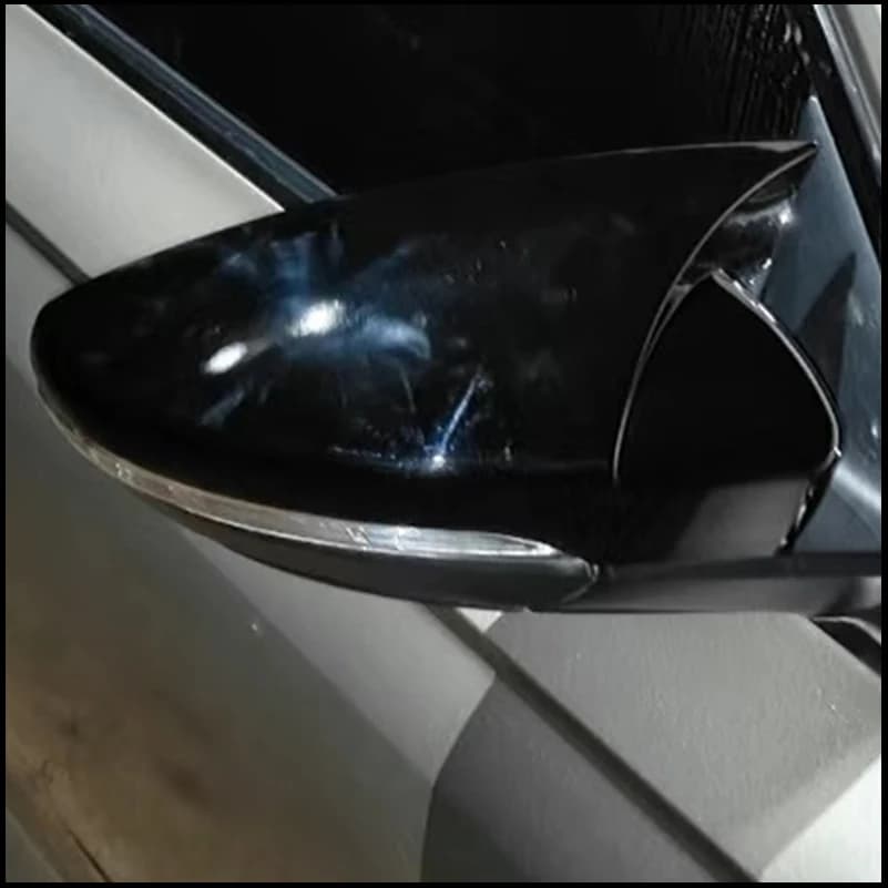 For Volkswagen VW Scirocco 2009-2018 Door Side Wing Rearview mirror Cover Sticker Trim Car Styling Auto Accessories
