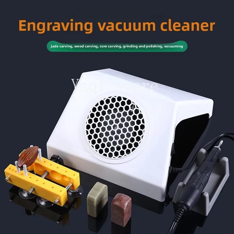 Desktop engraving vacuum cleaner Dust collection machine Nuclear engraving wood carving Special grinding Electric small