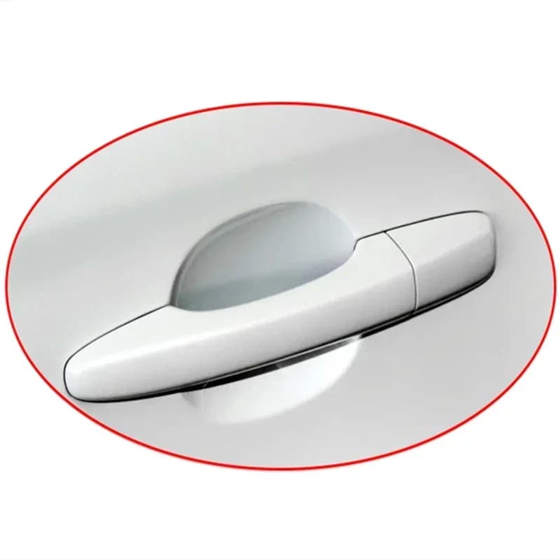For Volvo XC60 S60 S60L V60 V40 Car Front Left Outer Door Handle Keyhole Trim Cover Cap Durable Auto Exterior Accessory