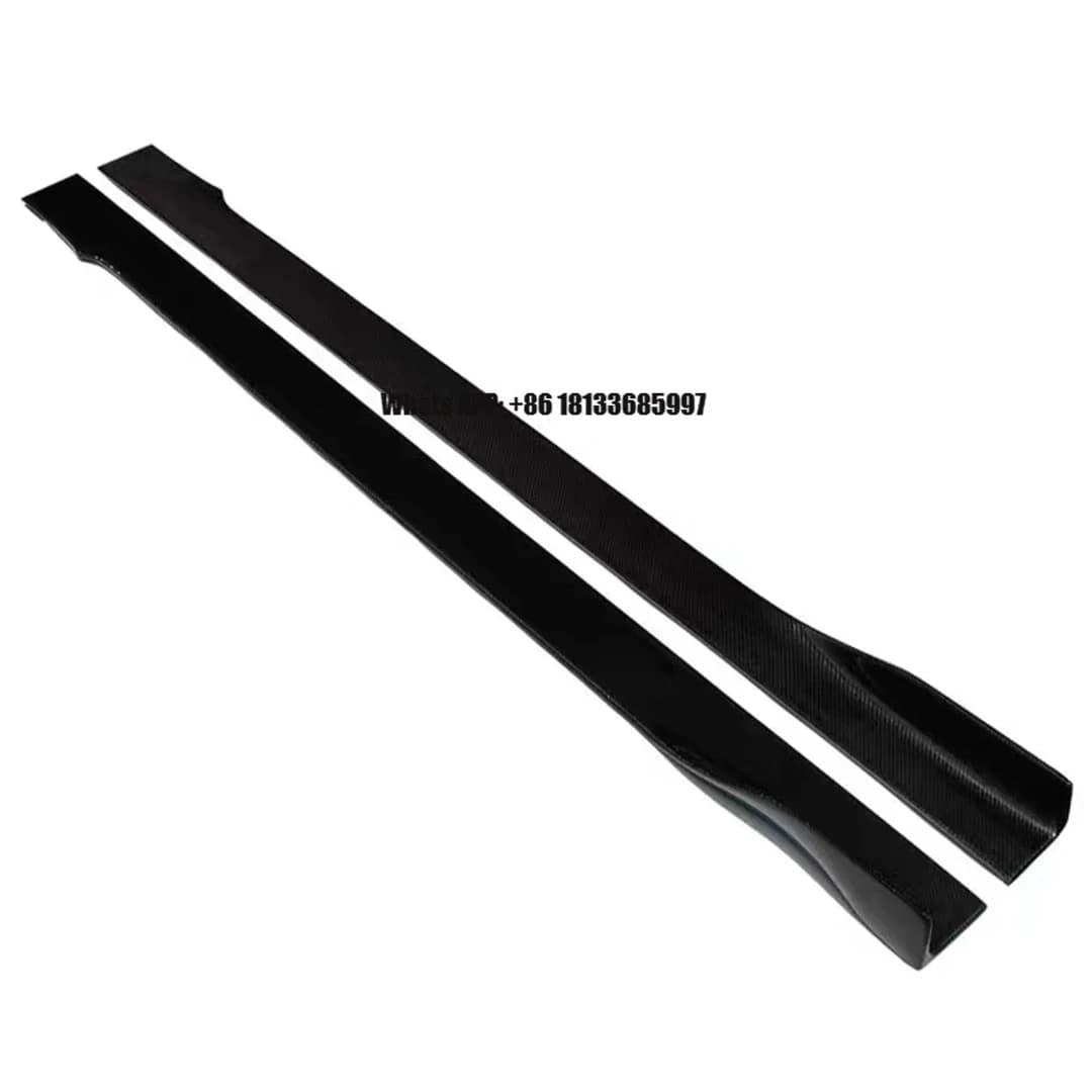 W213 W205 G05 G12 W117 W118  Universal Carbon Fiber Side Skirt for Car 205- 230CM