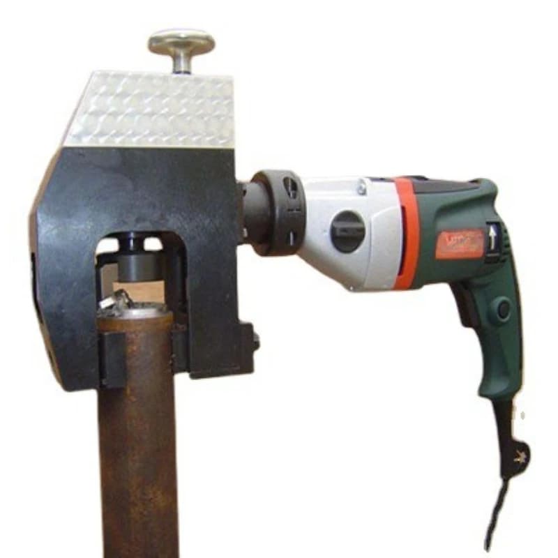 External card type pipe beveling machine, hand-held C-type pipe chamfering machine ISC-76 external clip type beveling machine