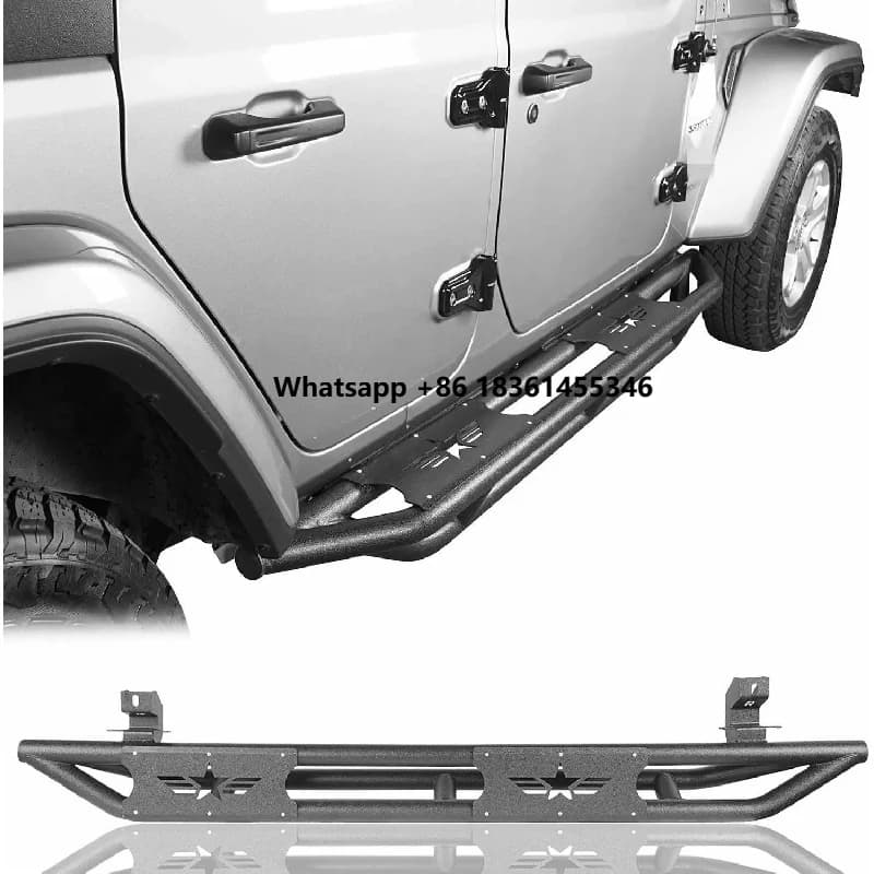 2018+ JL 4 Door Offroad 4x4 Accessories Side Step Running Board