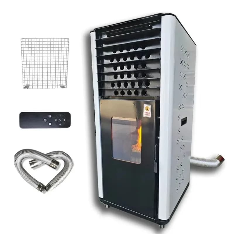 Trending Products New Arrivals OEM Pellet Stoves Wood Stove Remote Controller Smoke Extractor Pellet Stove for Home