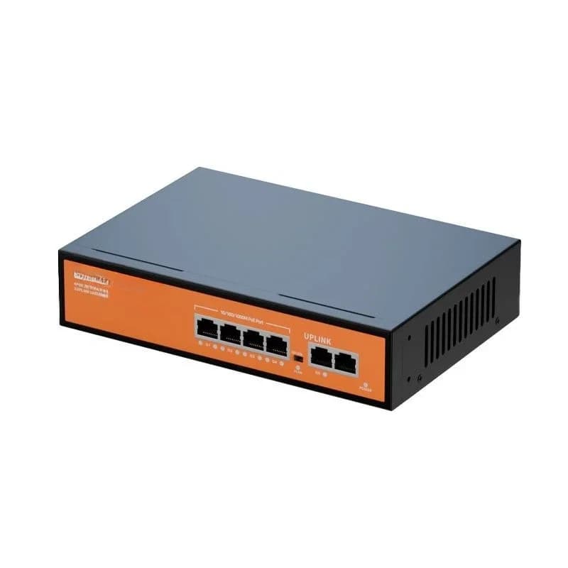 Gigabit POE switch 4/6/8 port 10 port 48V intelligent power supply 100M enterprise camera monitoring