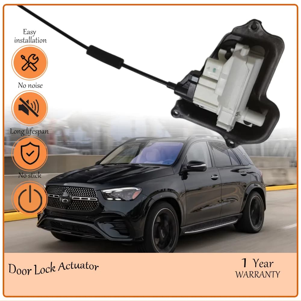 Steadfast-Built Front Left Auto Door Lock Unit,Fit Mercedes-Benz W166 X166 GL450 GLE350 GLE550e,oem A1667600700,A1667600103