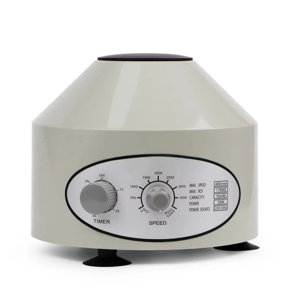 Factory direct sales 800D intelligent 4000 R/min timing electric laboratory centrifuge medical desktop 6 * 10ml centrifuge