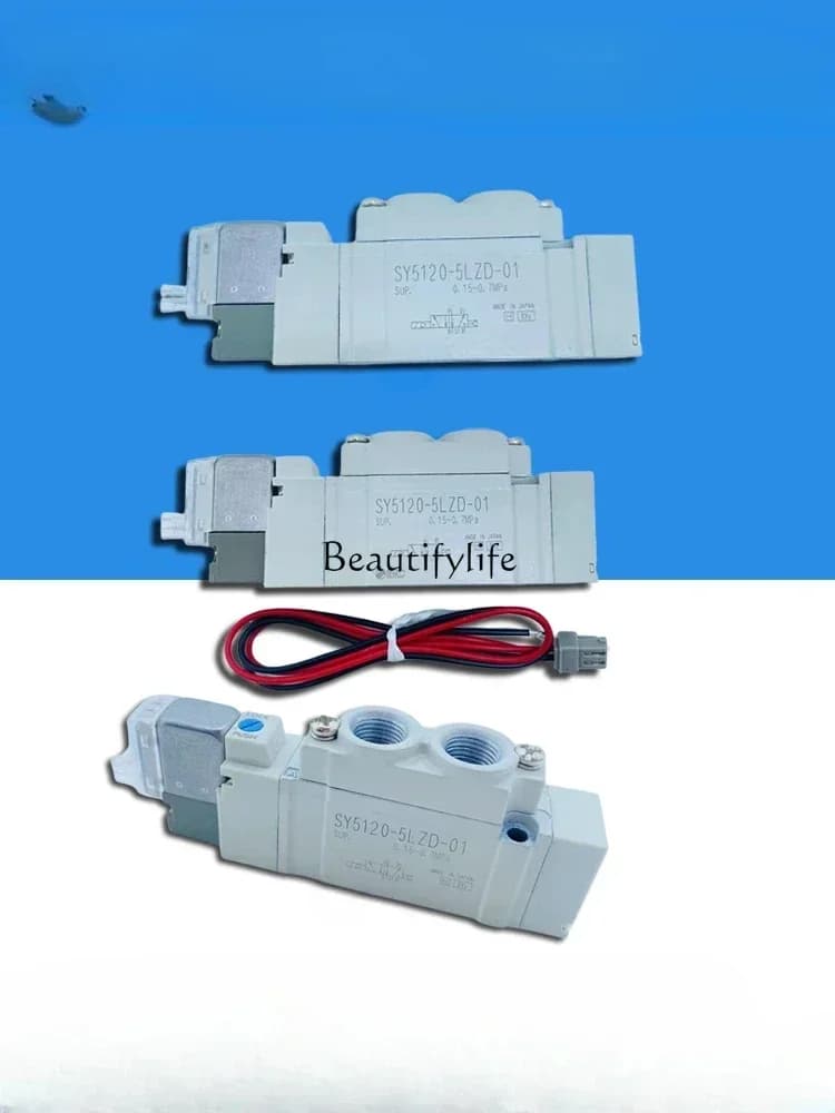 3Solenoid Valve SY5120-5G/5GD/5LD/5loz/5lz/5lzd/5mz-01/C6/C8