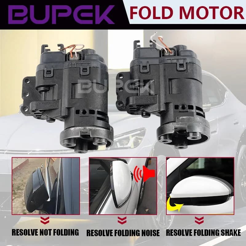 BUPEK Car Racing Side Wing Mirror Universal MOTOR MODULE LEFT RIGHT For 2020-2025 Toyota Vitz/Yaris Echo MK4 repair kits tools