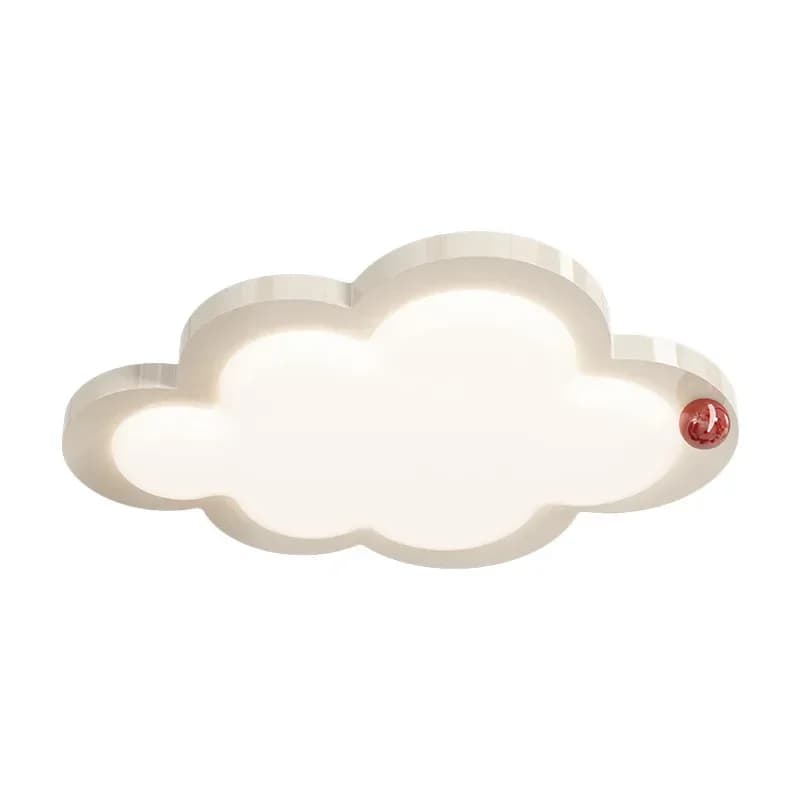 Full spectrum living room ceiling lamp Nordic cream wind creative children's room boys and girls eye protection lamp