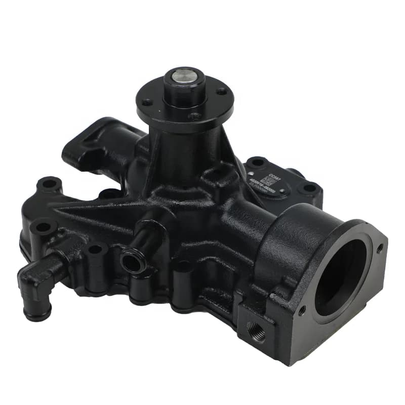 Agricultural wheeled tractor engine water pump