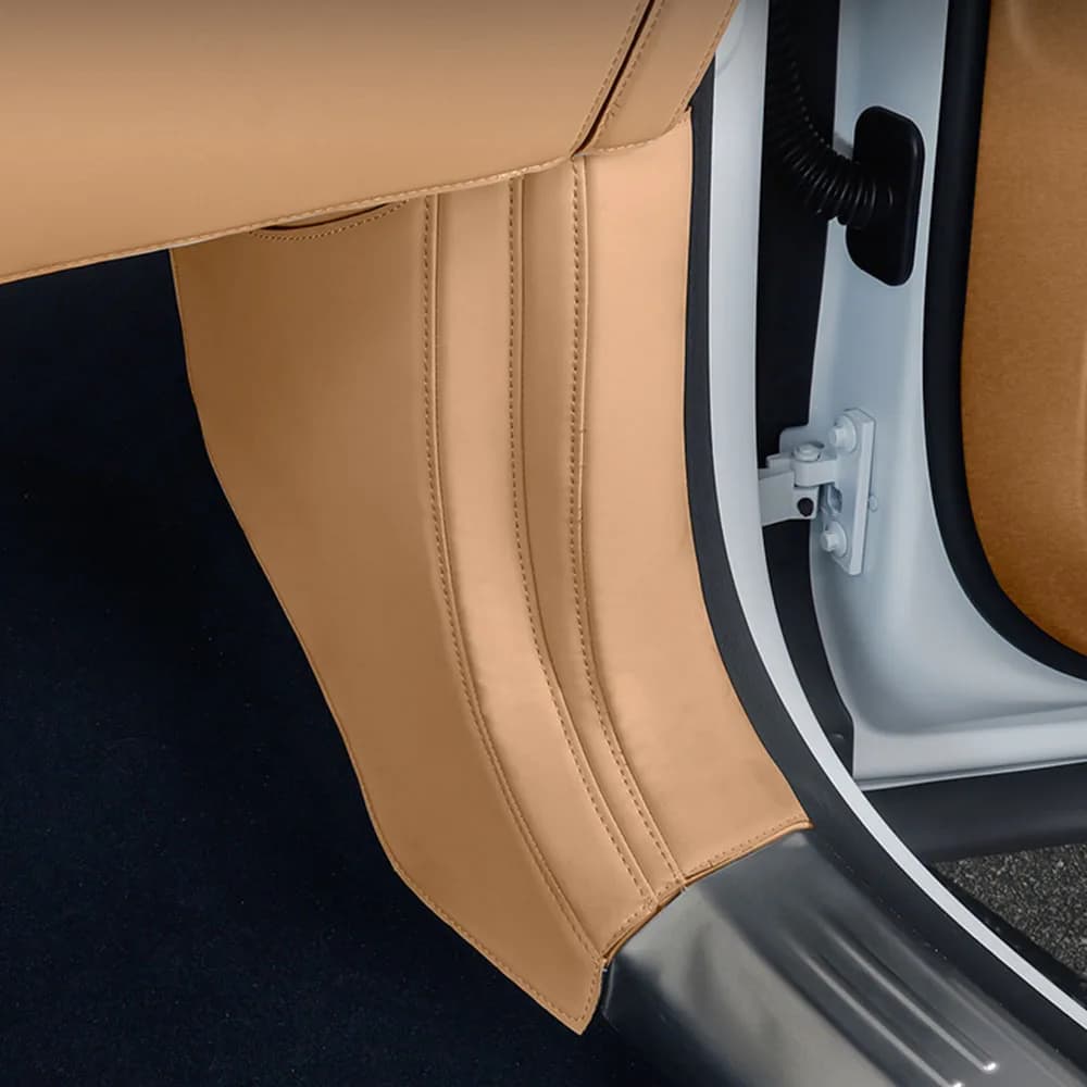 2 Pcs A B C Pillar Anti Kick Pad For ZEEKR 9X 2025 2026 Car Modification Accessories Original Color Leather Protective Sticker