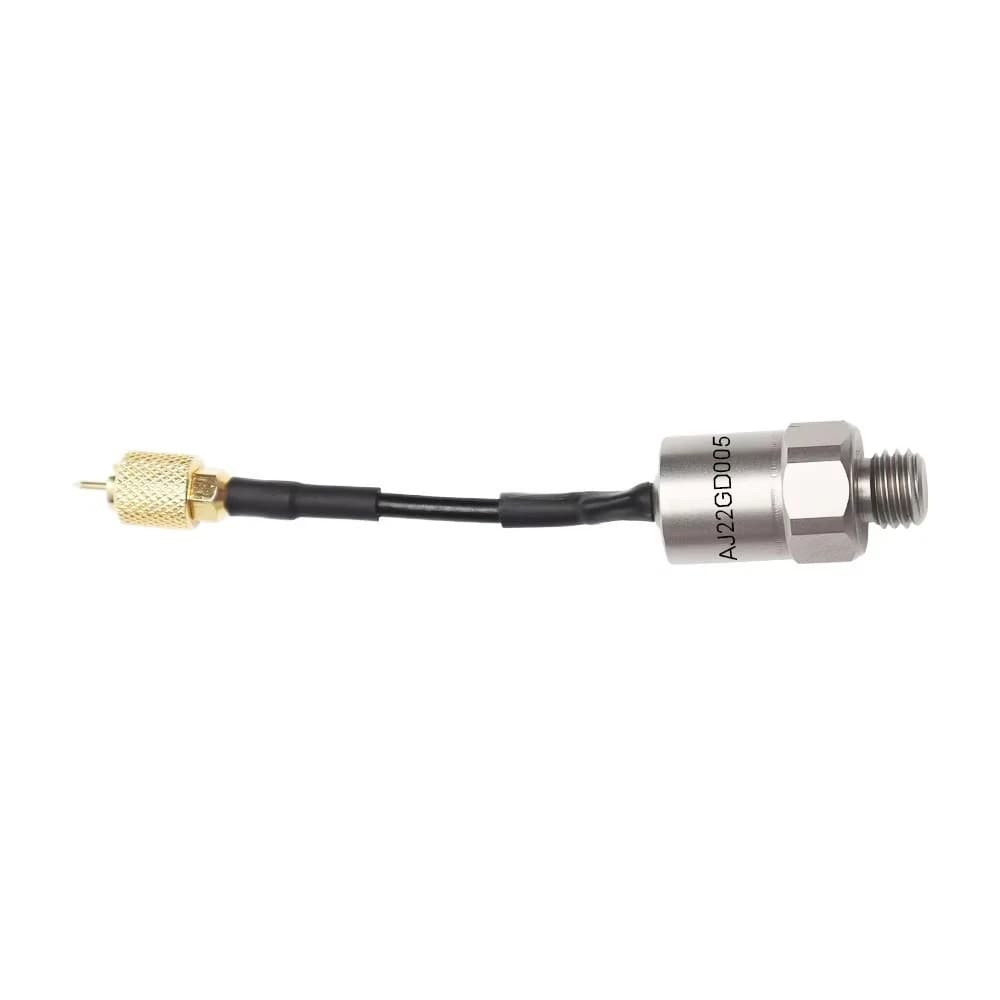 Durable titanium IEPE accelerometer, 1mV/g, designed for high-impact testing