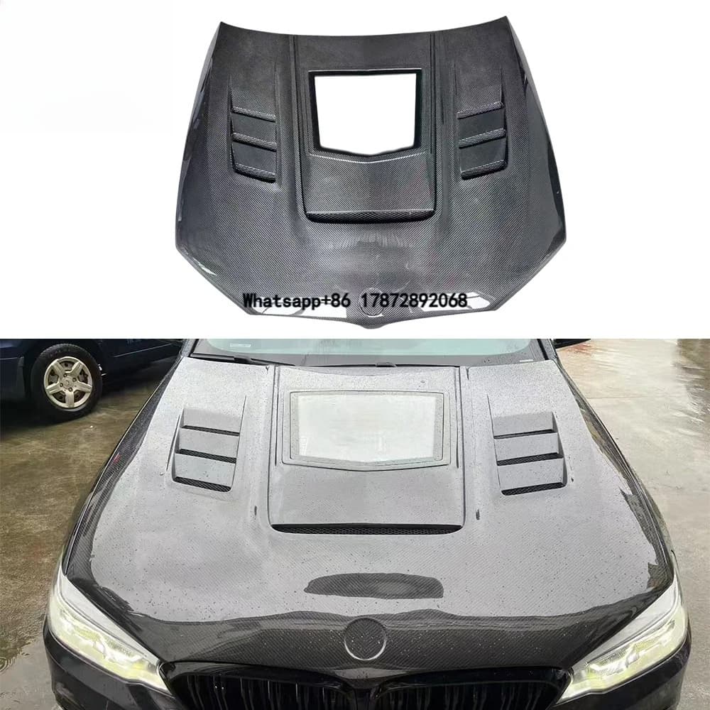 Brand New Auto Parts Replacement Machine Cover Car Engine Hood Carbon Fiber Hood for 5 Series F90 M5
