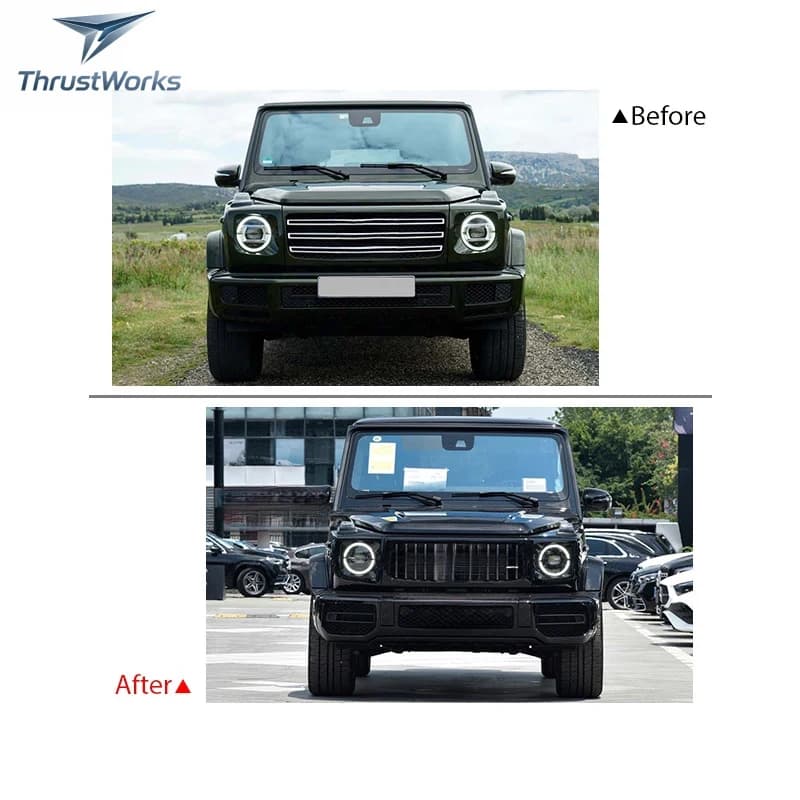 ThrustWorks 2024 G Wagon G500 G350 Upgr To G63 W464 Body Kit G Class Facelift 2019+ High Quality New