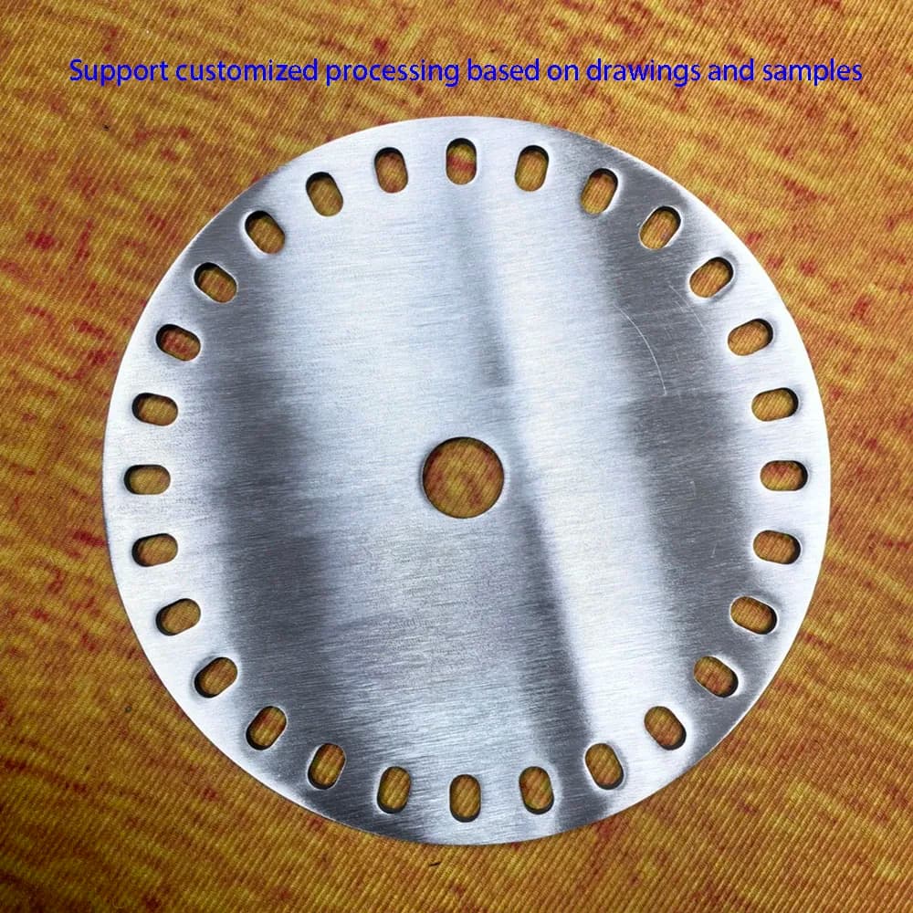 201 Stainless Steel Round Plate Thickness 1.5mm Dia 50mm - 450mm Circular Sheet Steel Disc Round Disk