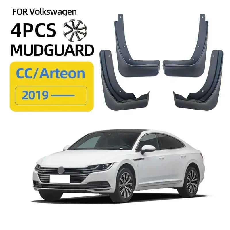 Mudguards Fender for VW Volkswagen CC Arteon 2019-2024 Mudguard Front Rear Wheels Mudflaps Splash Guard Mud Flap Car Accessories