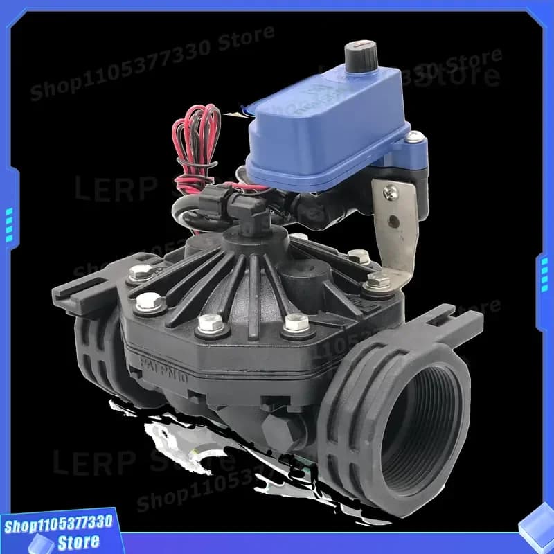 3 Way Hydraulic Electric Solenoid Valve for Farm Garden Sprinkler System Irrigation Water Control Automatic Switching Device