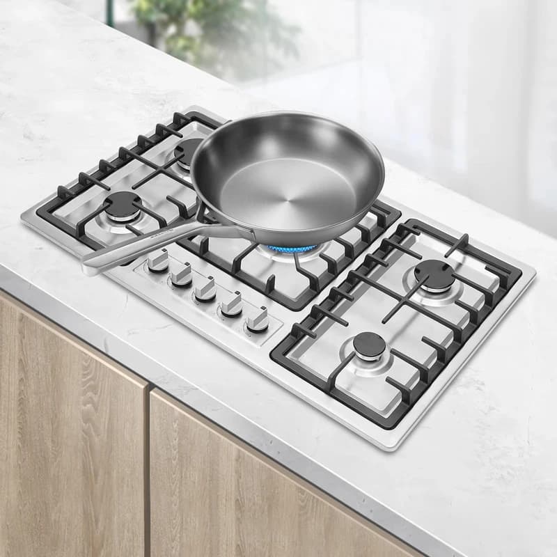 Stainls Steel Built-in Stove Burners Cast-iron Grat Rotary Switch Hom, Hotels, Rtaurants, and Motels