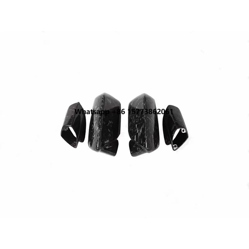 High Quality Forged Carbon Fiber Car Exterior Parts Side Mirror for Lambo Aventador LP700 2011-2015 Carbon Mirror Covers