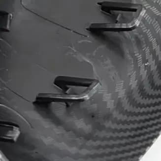 Carbon Fiber/Black Rearview Side Mirror Covers Cap left and right For GOLF / GTI MK6 2010-2013
