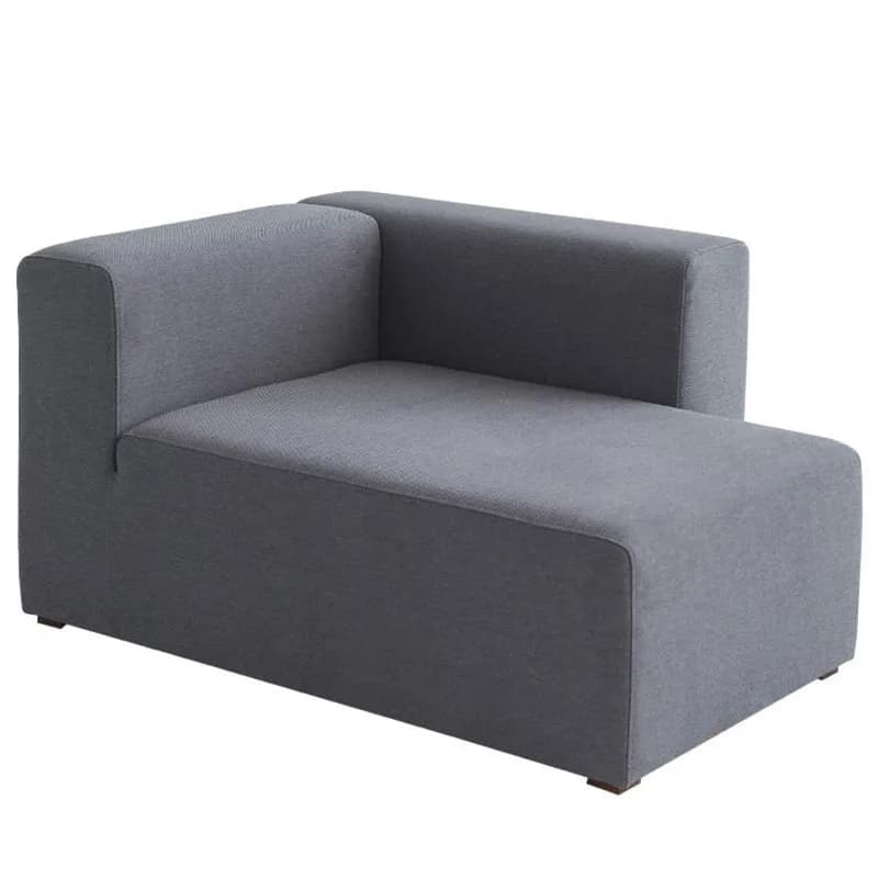 small apartment Nordic three-person, latex modern living room combination, technology cloth, milk tea color sofa
