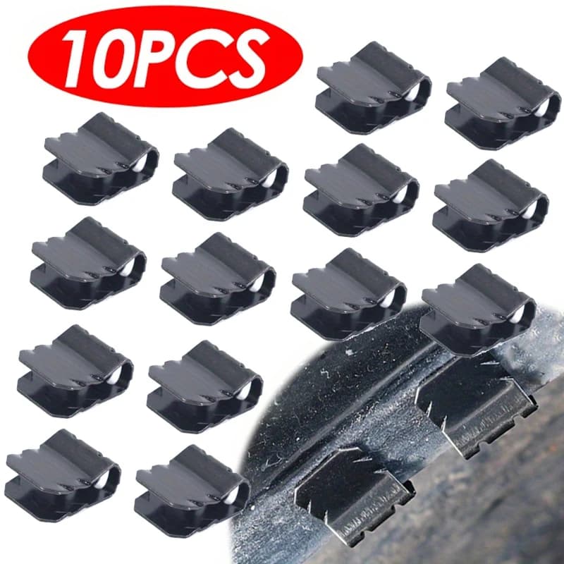 Universal Automotive Mudguard Fixing Clips Stainless Steel Anti-Rust Splash Guard Retainer For Car Truck Wheel Arch Installation