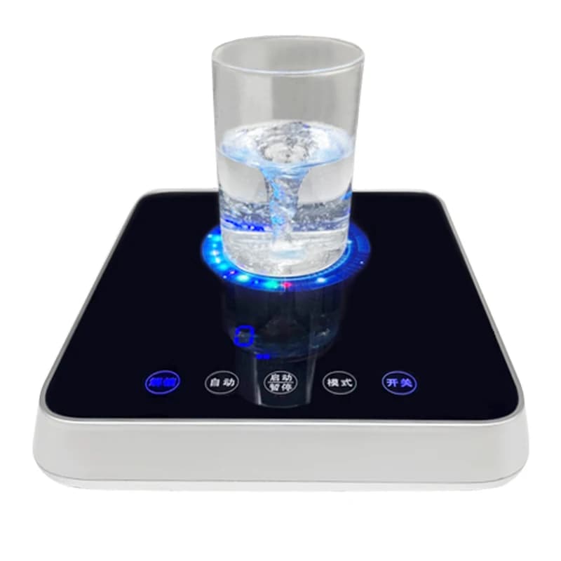 Portable Low-Frequency Resonance Water Therapy Device Healthy Energy Life Water Drink House-Service Detector Tester