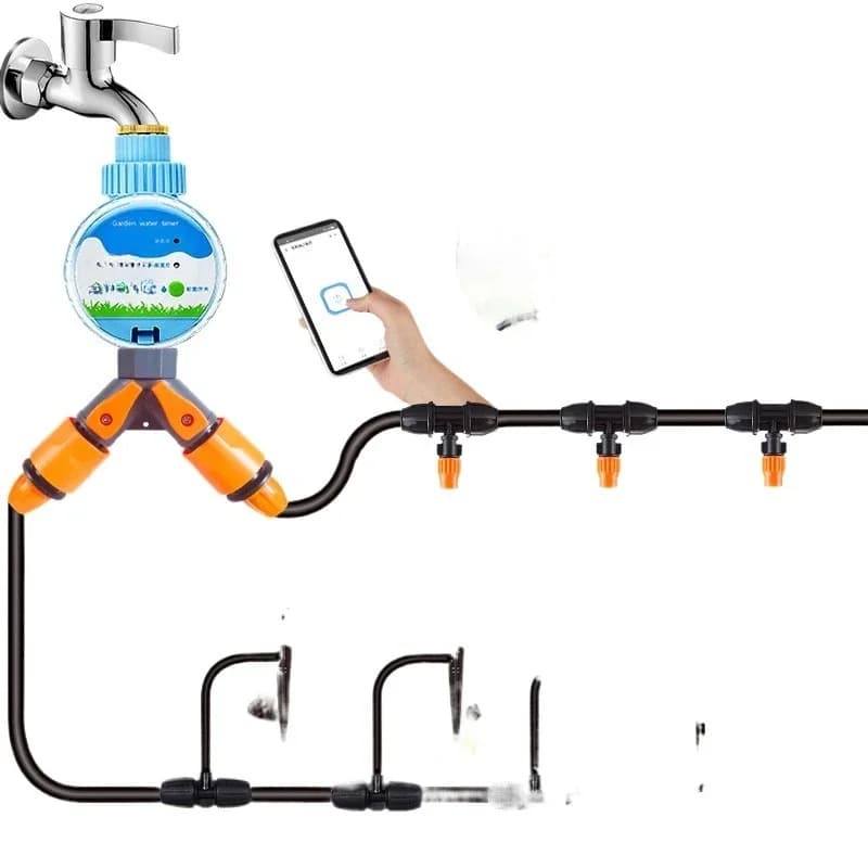 Remote control automatic watering artifact mobile phone WIFI wireless timing spray drip irrigation atomized watering
