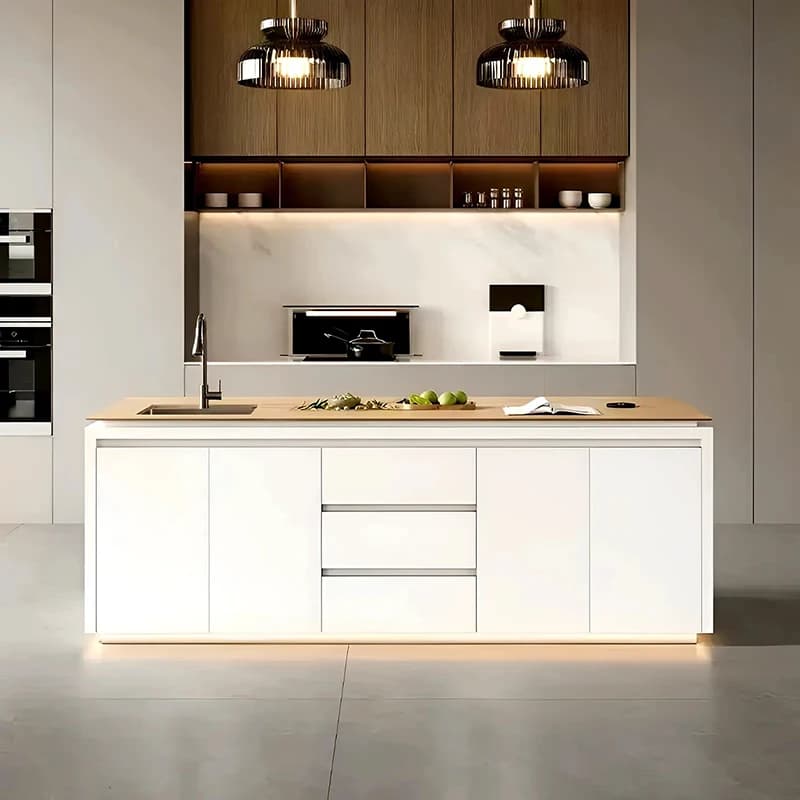 Classic Trendy Kitchen Islands Italian Elegant Aesthetic Premium Kitchen Islands Practical Beauty Islas De Cocina Furniture
