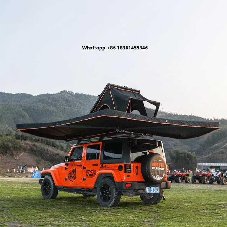 270 Roof Top Tent with Modern Design Quick Deployment System Four-Season Waterproof for Outdoor Vehicle Shelter