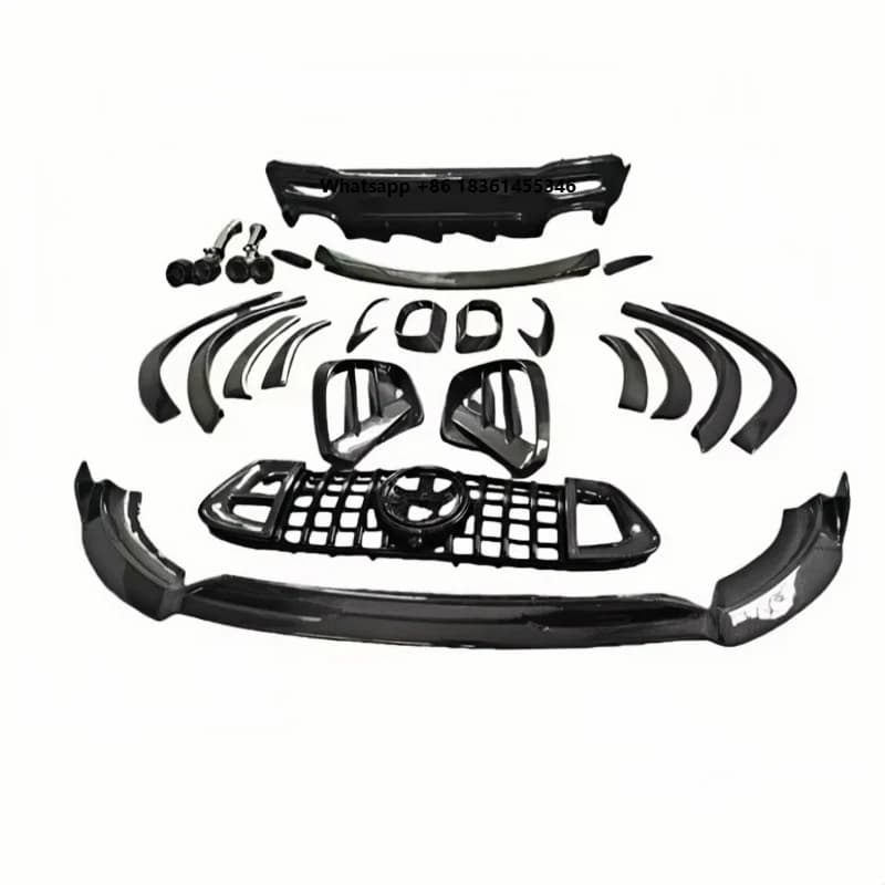 Car Accessories Hight Quality GLE Class GLE53 GLE450 GLE63 SUV Retrofit 800 Style Carbon Fiber  Durable