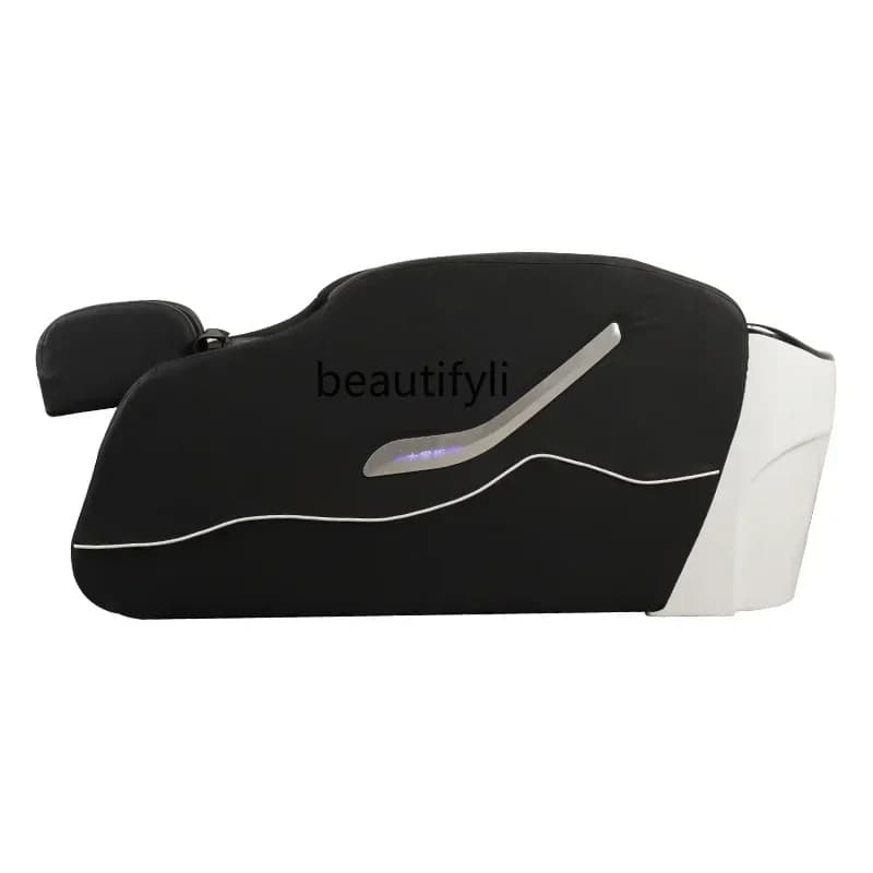 X Automatic Intelligent Electric Massage Shampoo Bed Barber Shop Flushing Bed Water Circulation Head Treatment Fumigation