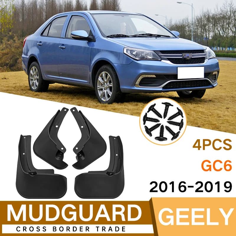 Special car suitable for Geely GC6 2016-2019 fender tiles front and rear auto parts modification