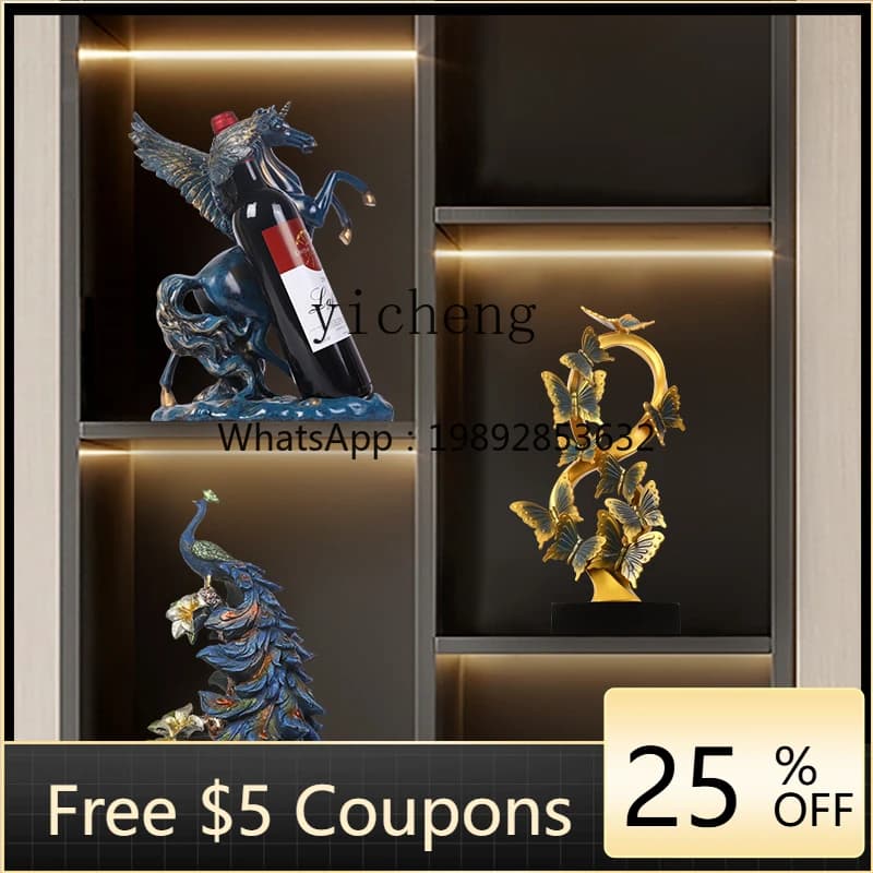 AA Modern Light Luxury Butterfly Decorations Living Room Entrance TV Cabinet Home New House High-end Ornaments