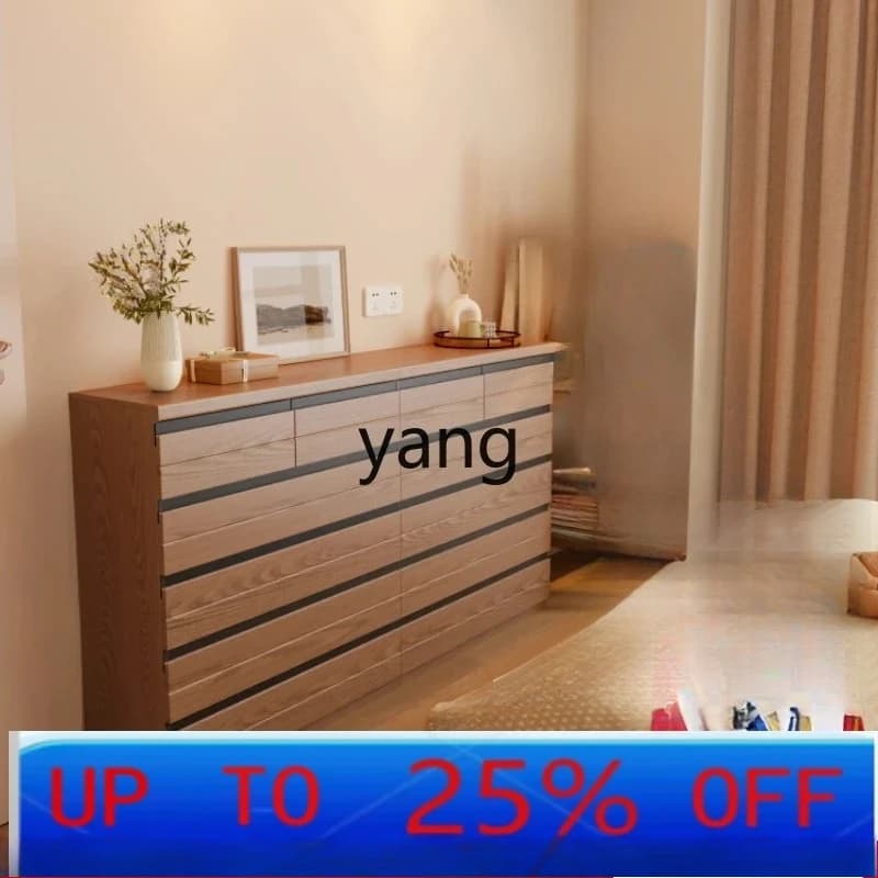 LH  ultra-thin chest bedroom chest bedside storage storage locker guest