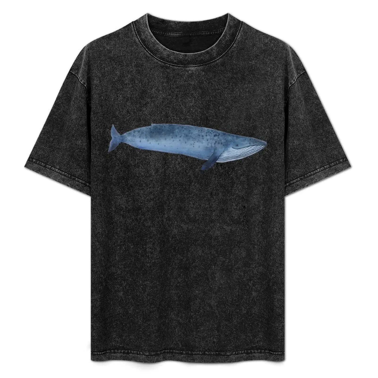Blue whale T-Shirt men t shirt cotton 100% cotton t shirts man 100% man t shirt graphic shirts for man pack cotton T-Shirt