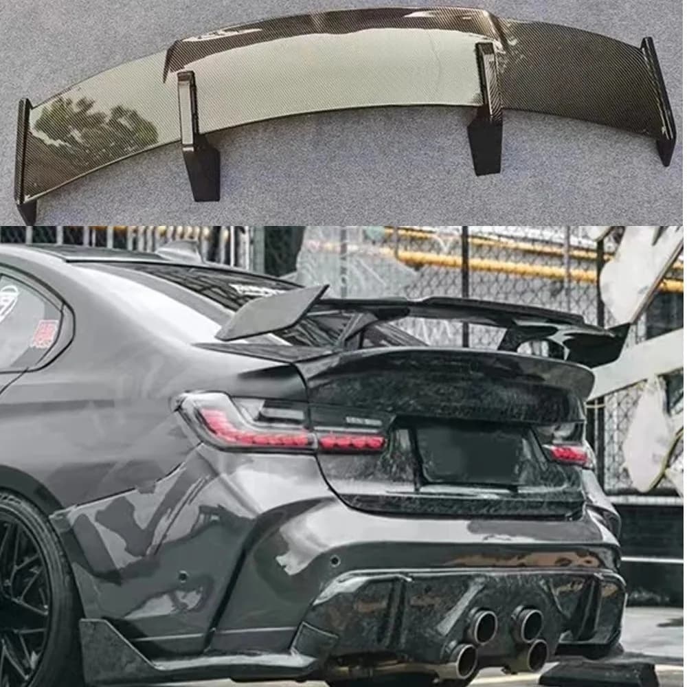 For F30 F32 F36 F10 F22 G20 G22 G30 G42 M2 M3 M4 M5 Rear Spoiler Wing for BMW Universal Tail Fins MP Performance Style