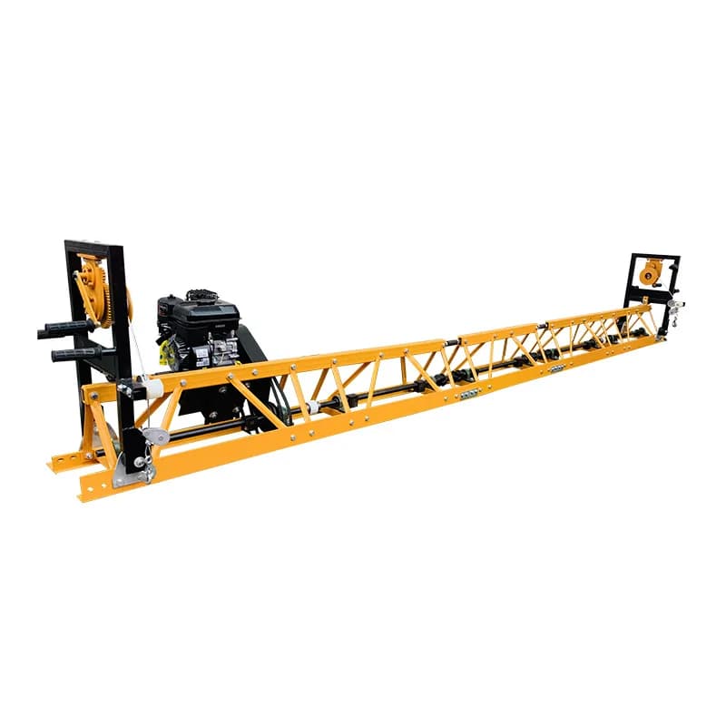 Frame type concrete vibrating beam pavement vibrating beam concrete diesel road paving leveler