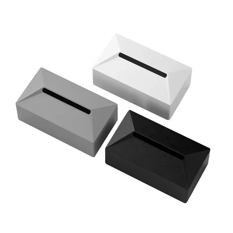 For Tesla Cybertruck Silicone Car Tissue Box Seat Back Hanging Tissue Holder Box With Fix Strap Auto Interior Accessories