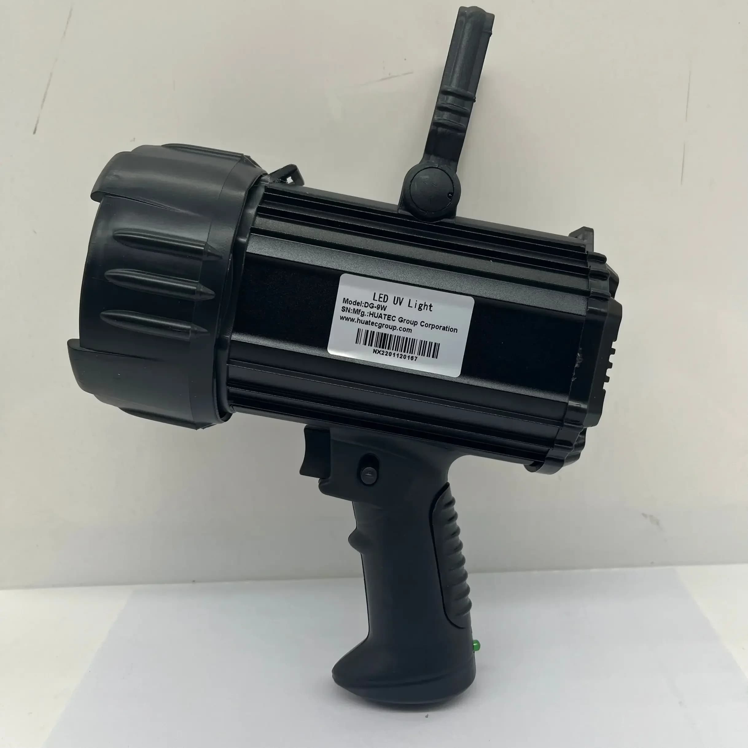 8000uw/cm2,Irradiation area 170mm, rechargeable battery Ultra-Violet light DG-9WA Handheld LED UV Light