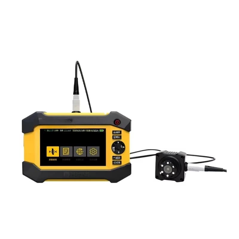Concrete crack width measuring instrument