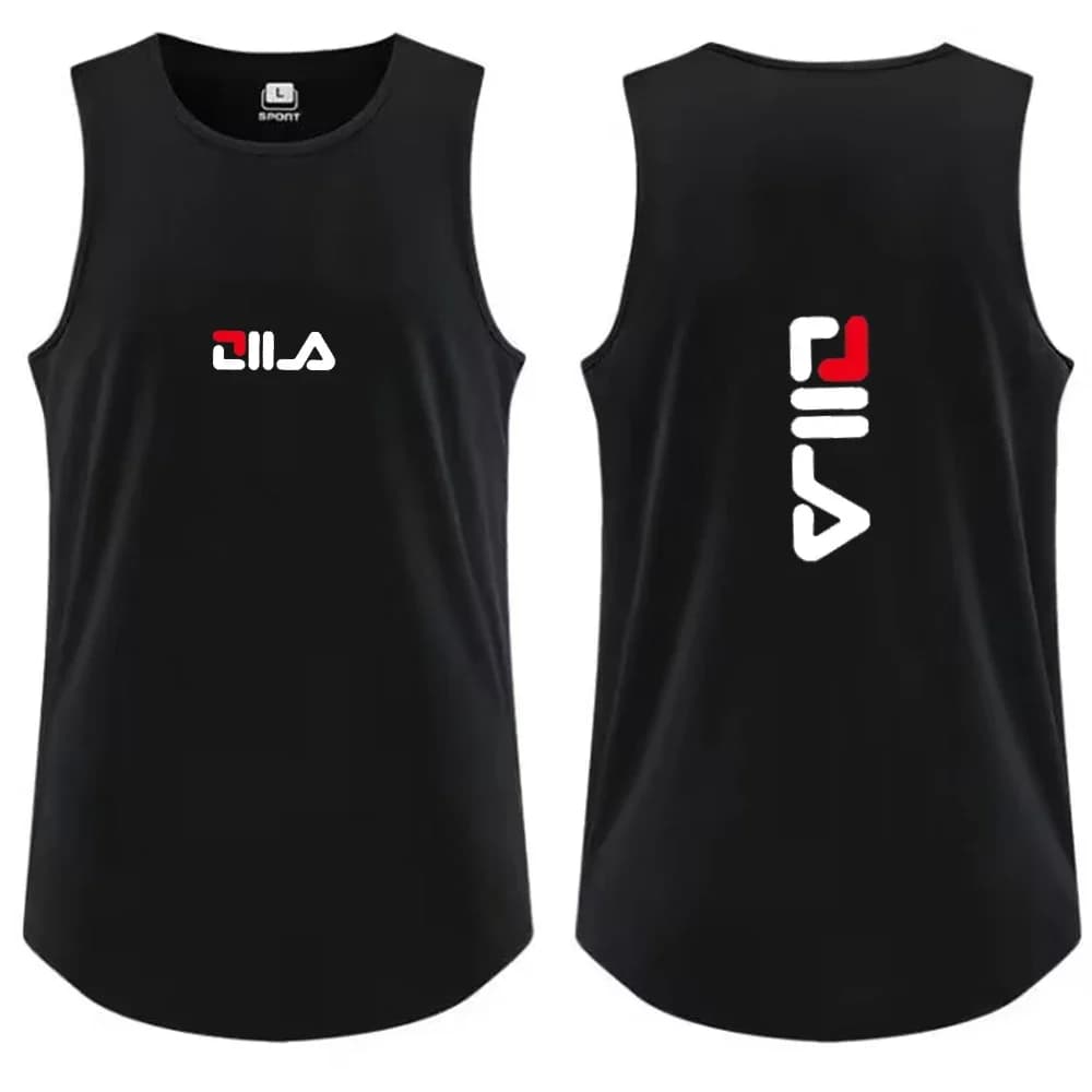 Men's Tank Top Casual Breathable Sleeveless Shirt Outdoor Basketball Sports Vest Fashion Gym T-shirt y2k Man Summer vest for man