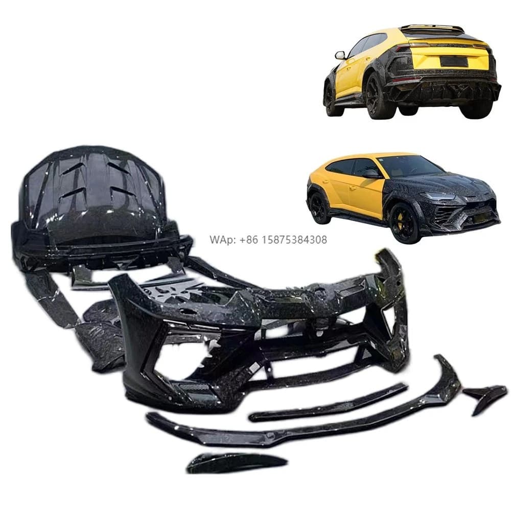 Front Rear Bumper Bodykit for Lambo  LP700 LP720 LP740 Upgrade SVJ Style Car Parts Widebody Kit Body Kits with Side Skirts