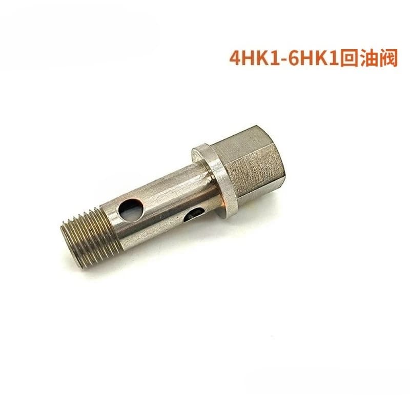 1PC Fuel Return Check Valve One Way Valve for Isuzu 4HK1 6HK1 Sumitomo Case JCB