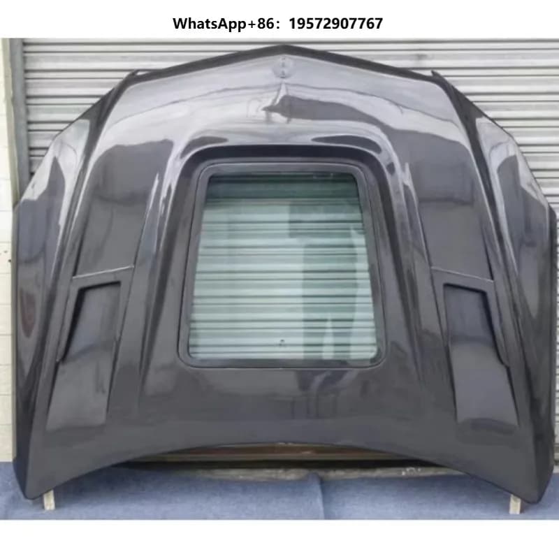 Factory Sales Upgrade Carbon Front Transparent Bonnet Engine Hood Cover for  E Class W207 E300 E350 E63