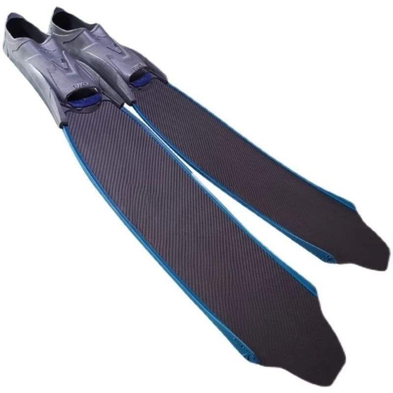 Freediving Flippers F818 Carbon Fiber Flexible Lightweight Long Flippers