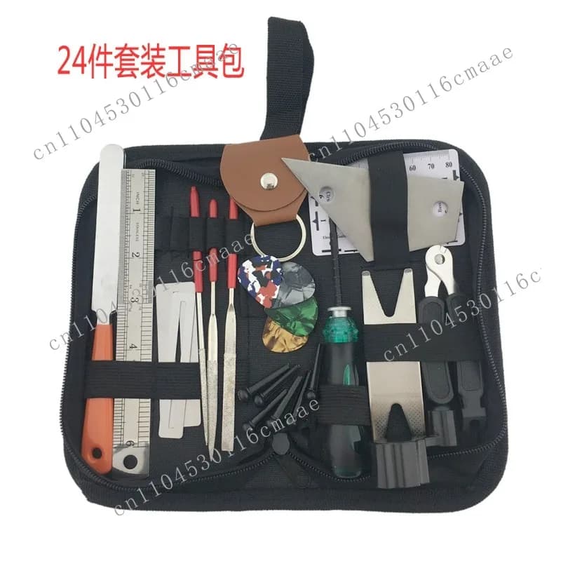 Guitar Repair Tool Set of 24 Pieces, Guitar Accessories, Musical Instrument Accessories, Cross-border Hot Sale