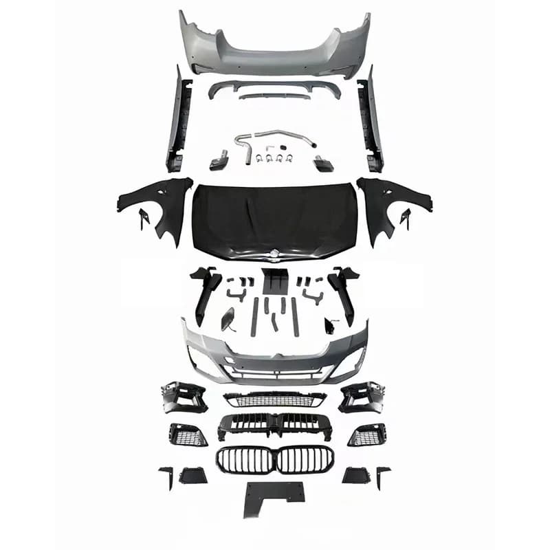High Quality 5 Series F10 to G30 2021 M Sport MT M Tech Conversion Body Kit 2011-2017 Old To New Upgrade Accessories