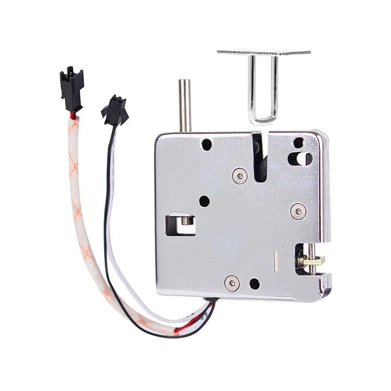 12V express cabinet with ejector pole electromagnetic lock intelligent lattice magnetic lock induction lock cabinet door